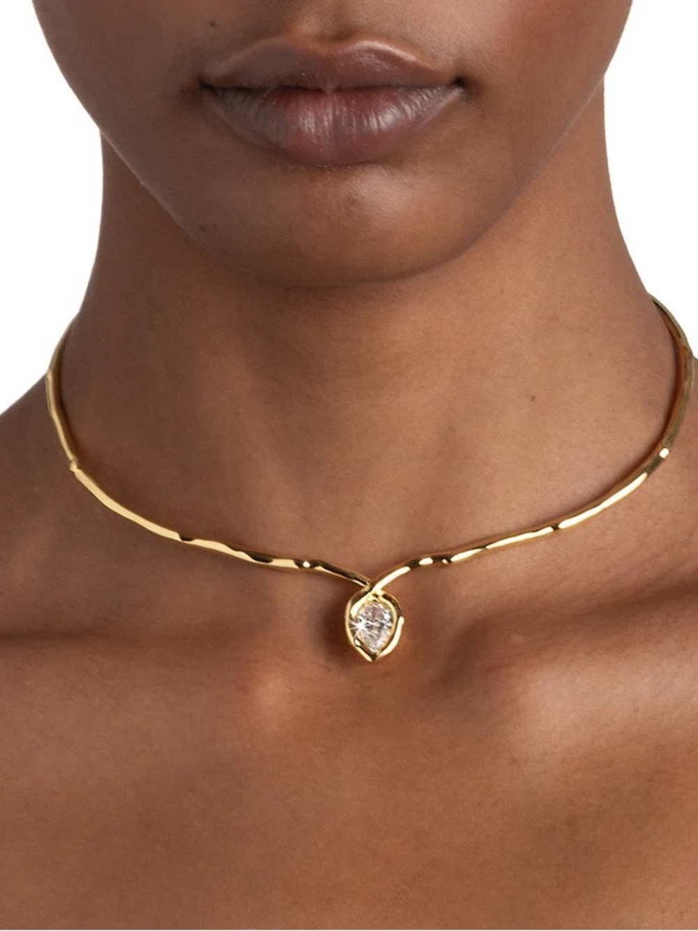 ALEXIS BITTAR • Asterales floating collar necklace